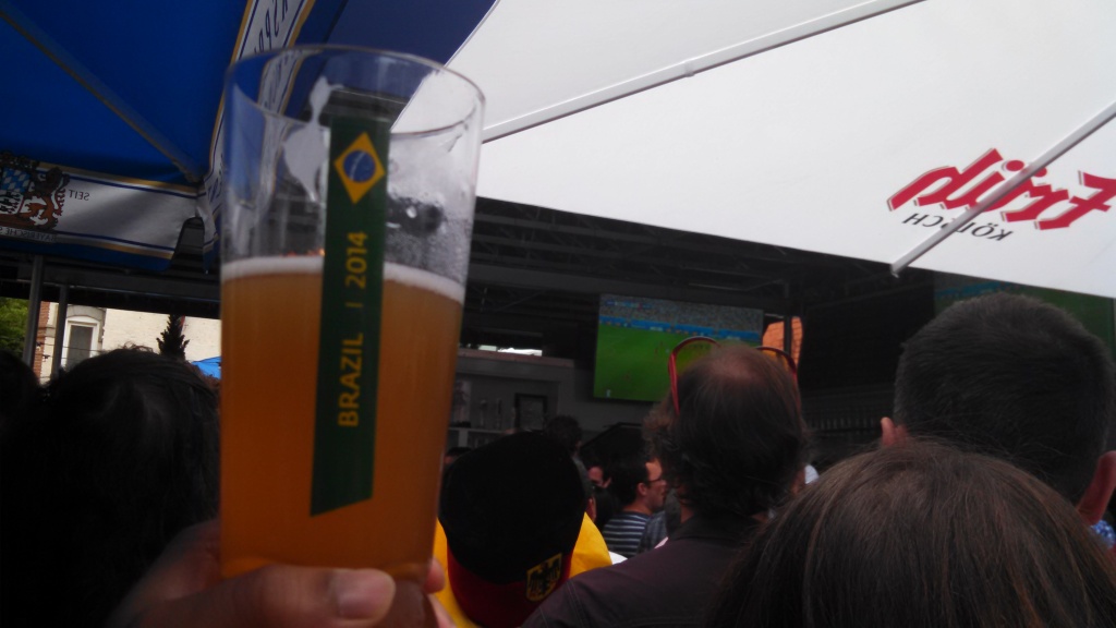 Weihenstephan World Cup beer glass